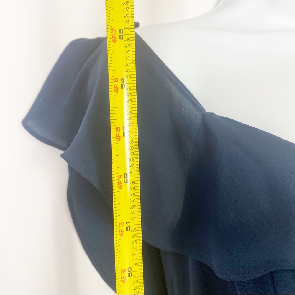Wayf Blue Ruffled Tiered Gown Cute Fancy Party Ball Dress Cocktail Stylish XS - Picture 8 of 12